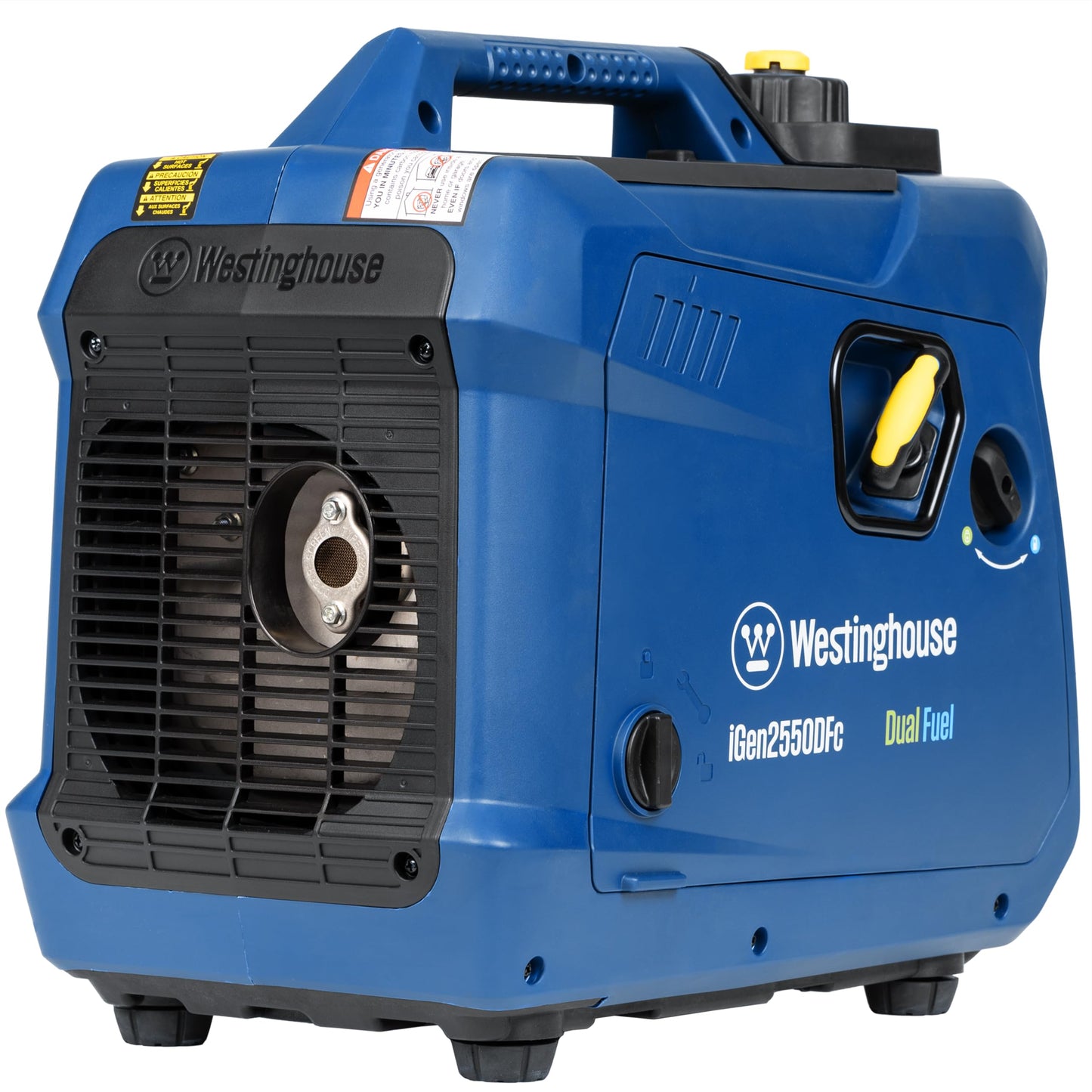 Westinghouse 2550 Peak Watt Super Quiet & Lightweight Portable Inverter Generator, RV Ready 30A Outlet, Gas and Propane Powered, CO Sensor, Parallel Capable, Long Run Time