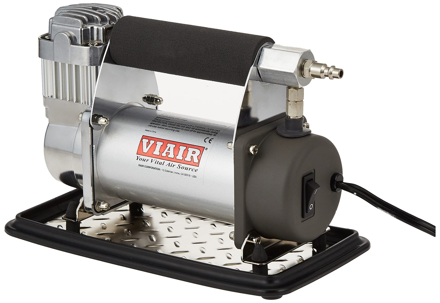 VIAIR 400P RV 12-Volt(12v) Automatic Portable Compressor Kit, RV Tire Inflator/Pump, For Class C Motorhomes, 150 PSI 40047