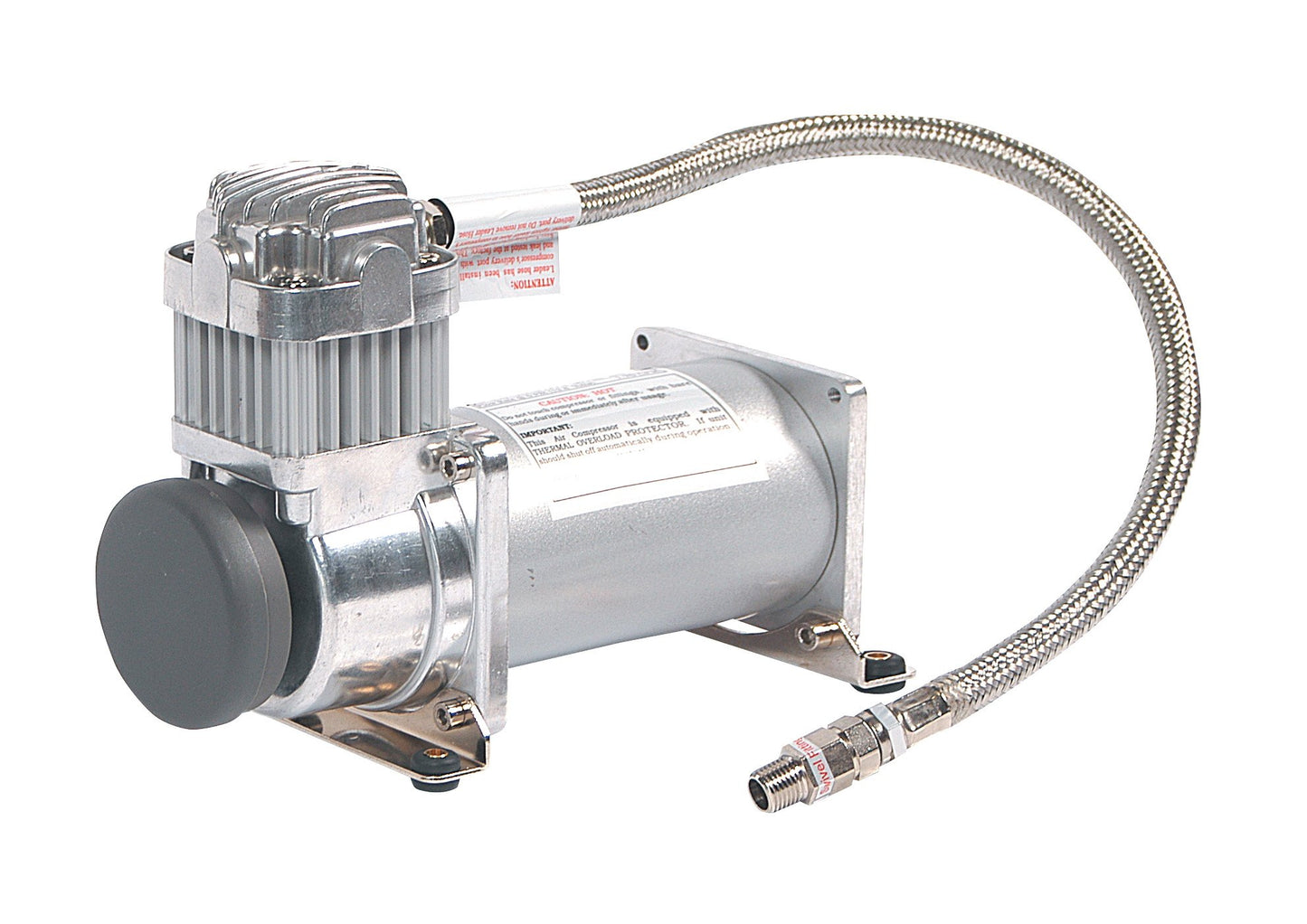 VIAIR 350C - Small Industrial Air Compressor for Drilling, Air Brushing, Spraying, Nailing | 12V Continuous Duty Cycle Compressor, 150 PSI (Silver)