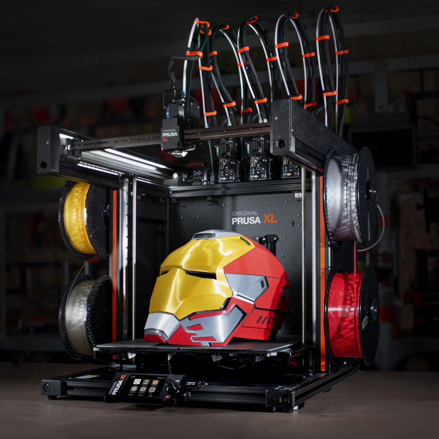 Original Prusa XL 5 Independent Toolhead 3D Printer, Large Scale CoreXY, Build Volume 360 x 360 x 360 Mm, Multi Material, 1.75 Mm Filament