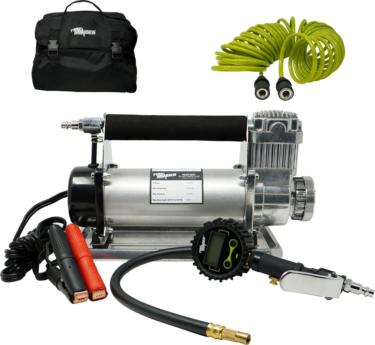 TireMinder RV AIR LITE Compressor - Designed for Tires up to 80 PSI