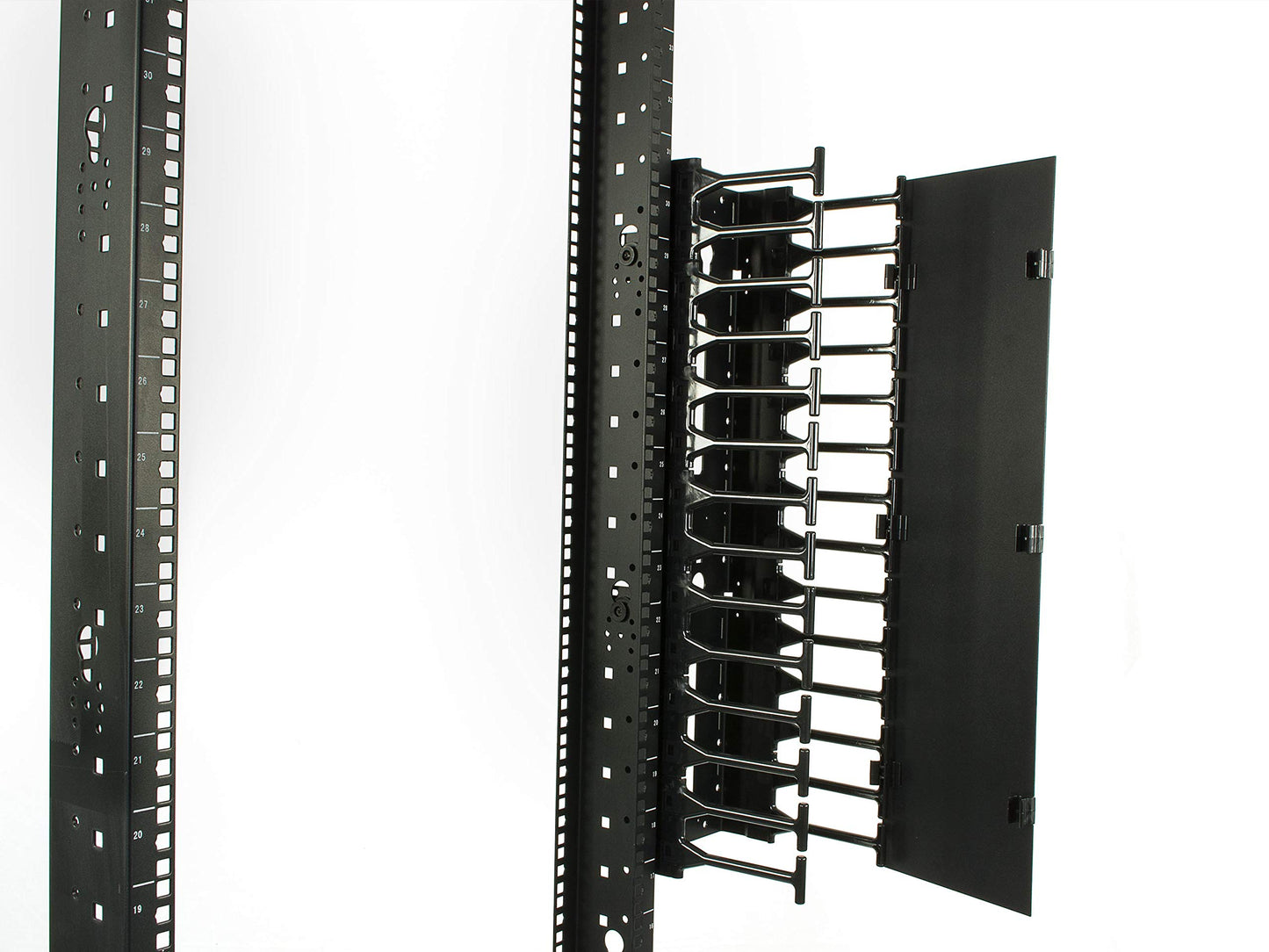 Networx™ Free Standing Open Frame Network Racks (48U, 4 Post - Cage Nuts)