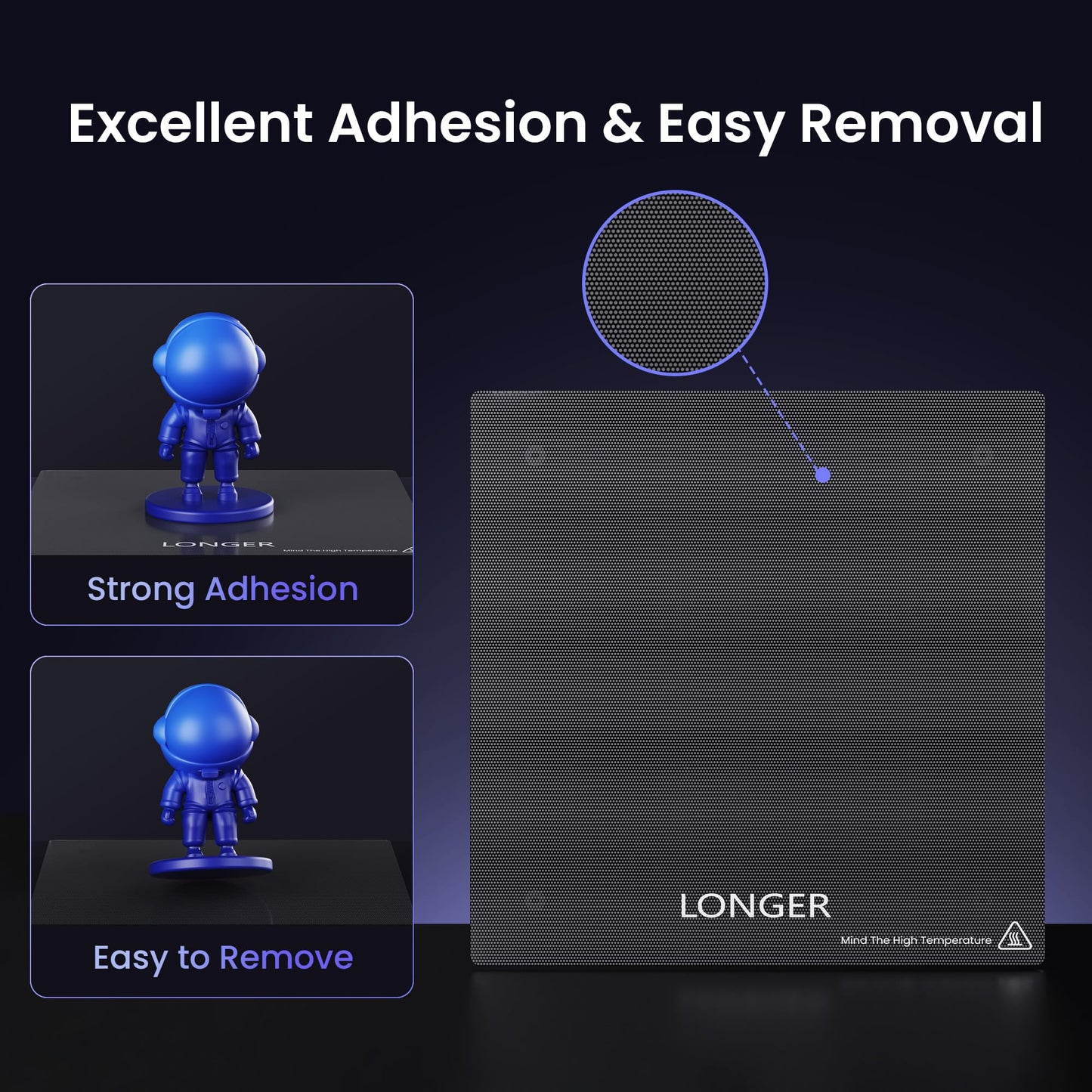 Longer LK5 Pro 3D Printer Fully Open Source Motherboard Upgrade to TMC 2209 4 Silent Driver, DIY for Families and Schools FDM 3D Printers with Large Print Size 11.8x11.8x15.7 Inch, Compatible with PLA