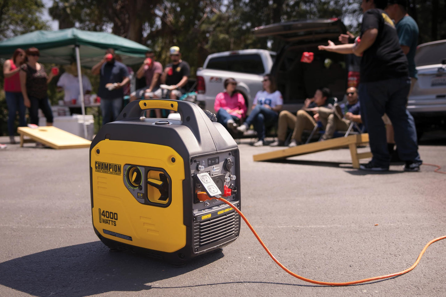 Champion Power Equipment 4000-Watt RV Ready Portable Inverter Generator with Quiet Technology and Free 3-Year Warranty
