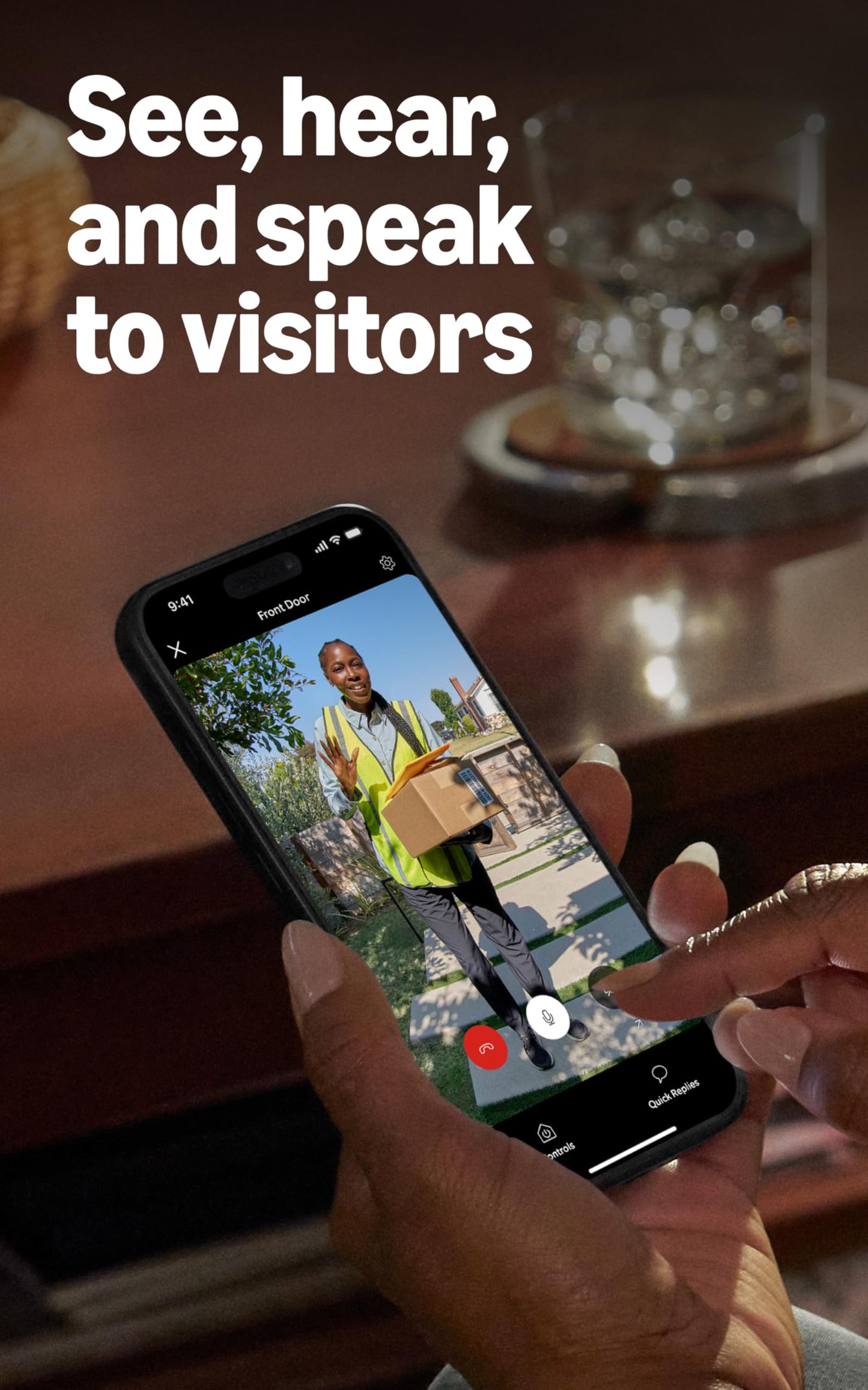 Ring Wired Doorbell Elite (newest model), Native Power over Ethernet, Retinal 4K video, Remote Gate Access, 10x Enhanced Zoom, and Low-Light Sight