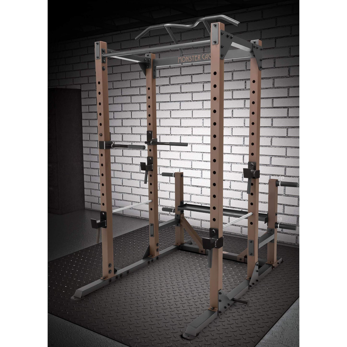 Steelbody Strength Training Monster Cage Squat Rack Home Gym Station System for Weightlifting and Bodybuilding STB-98005