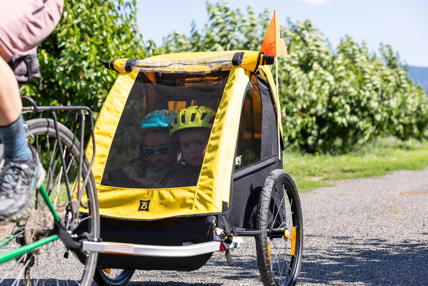 Burley Bee, 1 and 2 Seat, Lightweight, Kids Bike-Only Trailer