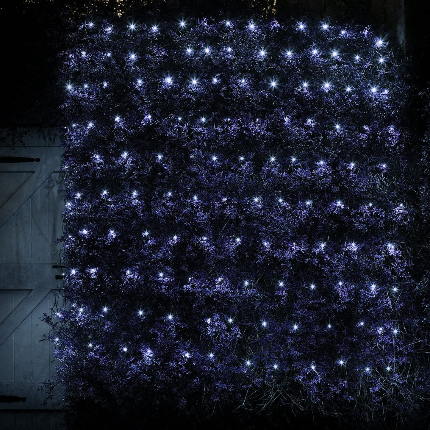 Dazzle Bright 360 LED Net Lights, 12FT x 5FT, Waterproof, 8 Modes, White, Model HB-360WCOI