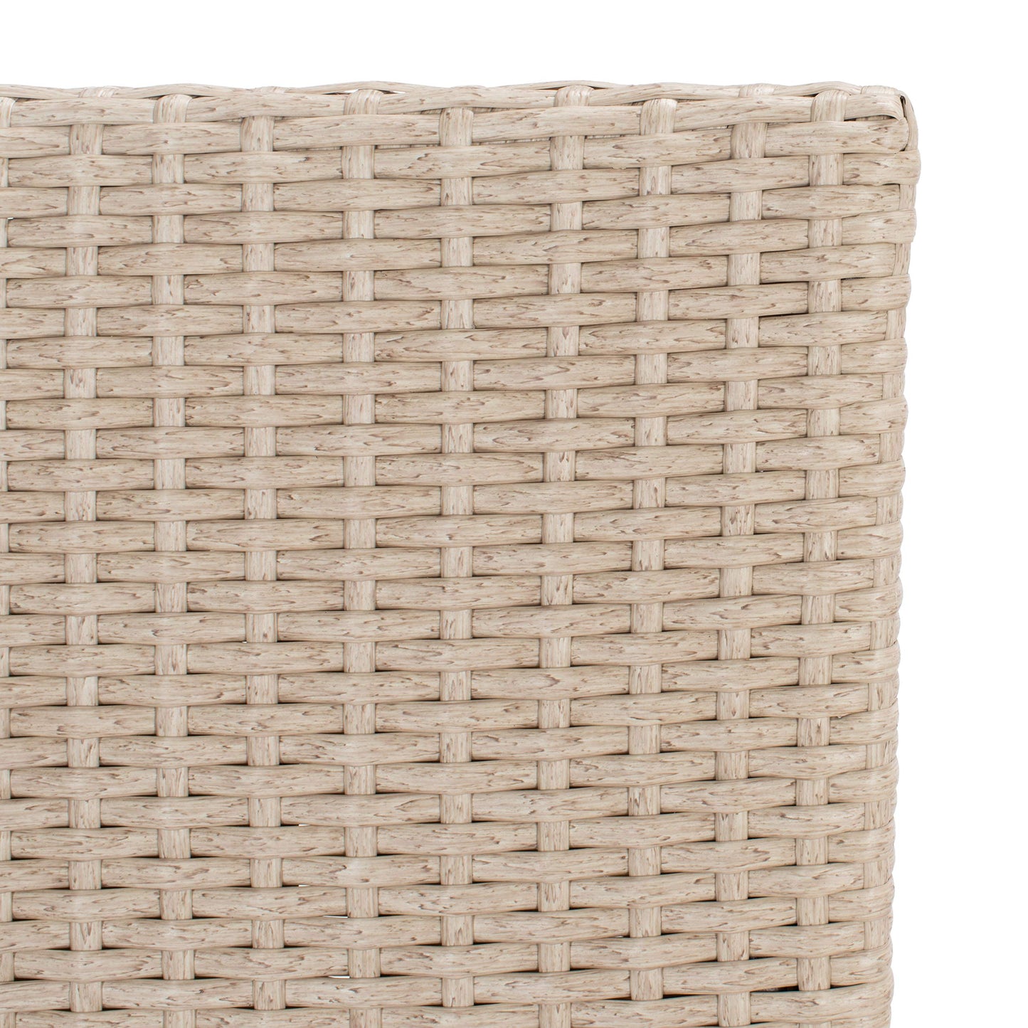 SAFAVIEH Outdoor Collection Challe Beige/White Dining Set PAT7702B-3BX