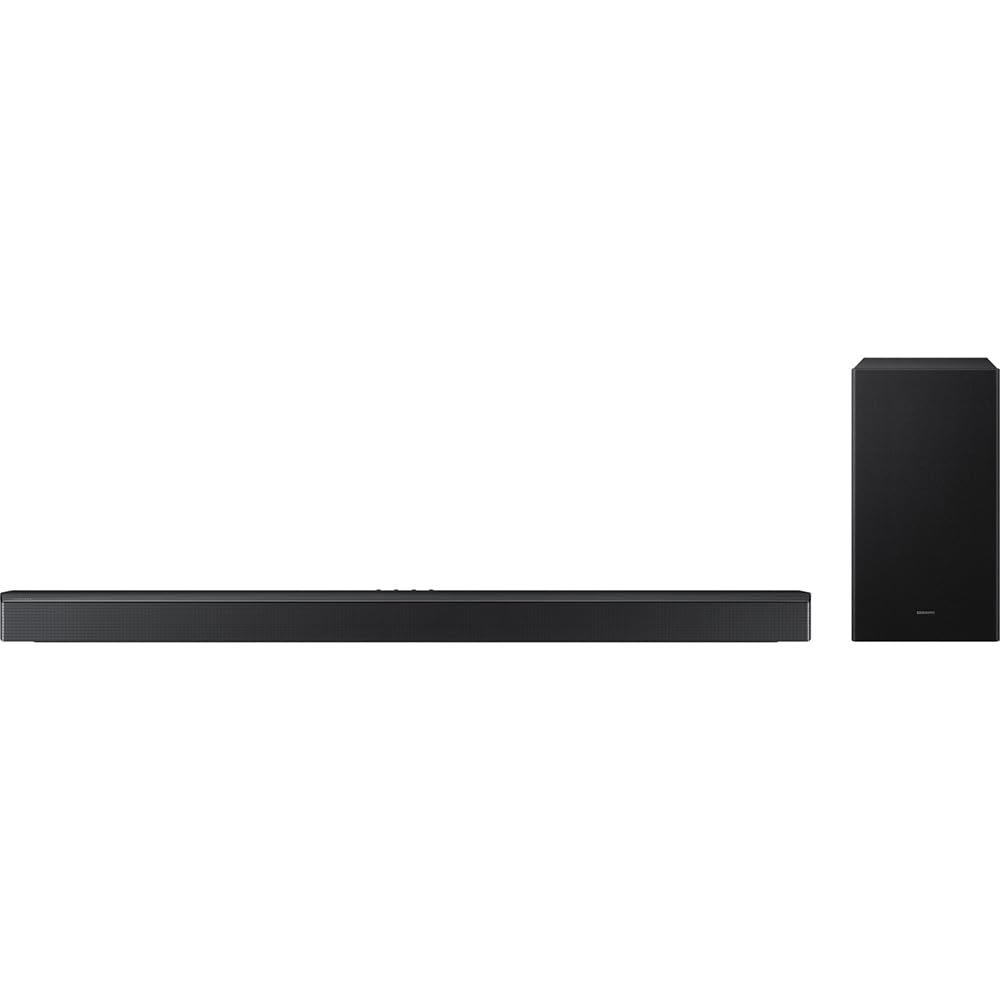 Samsung B-Series Soundbar HW-B750F 5.1 ch Subwoofer (2025) Bundle with SWA-9250S Wireless Rear Speakers, 2X 4K HDMI Cable and Deco Gear Complete Home Theater Beginner's Guidebook