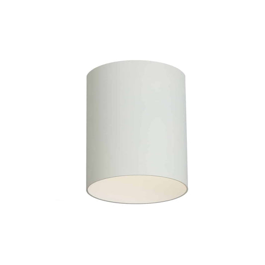 Dainolite 12W Flush Mount Light ECO-C512-MW Matte White Ceiling Fixture