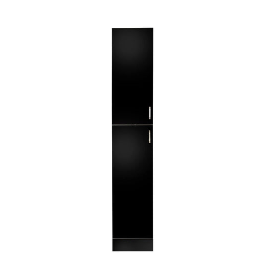 FRITHJILL 74.8" Tall 2-Door Accent Narrow Cabinet, Freestanding Linen Cabinet for Bathroom, Living Room, Kitchen