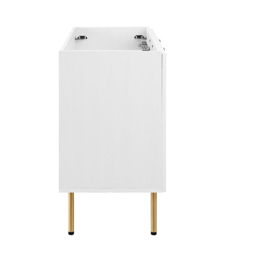 Modway EEI-6604-WHI Chaucer 48" Bathroom Vanity Cabinet (Sink Basin Not Included), White