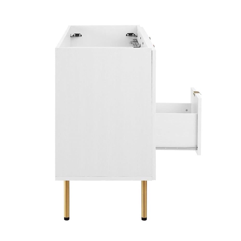 Modway EEI-6604-WHI Chaucer 48" Bathroom Vanity Cabinet (Sink Basin Not Included), White