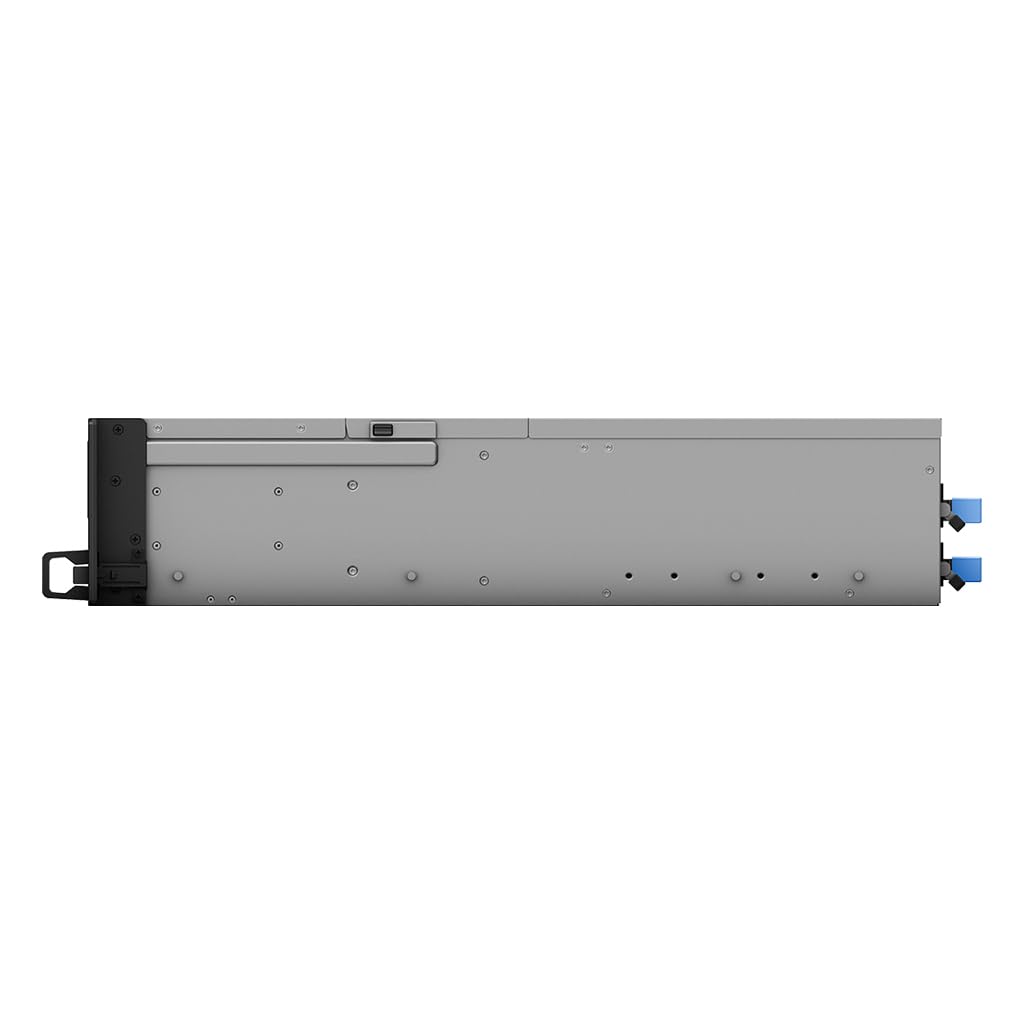 Synology RackStation RS4021xs+ NAS Server with Xeon 2.1GHz CPU, 64GB Memory, 288TB HDD Storage, 2 x 10GbE LAN Ports, DSM Operating System Bundle with Rail kit