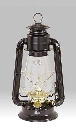 Dietz #20 Junior Oil Burning Lantern - Black with Gold Finish, Model 69854