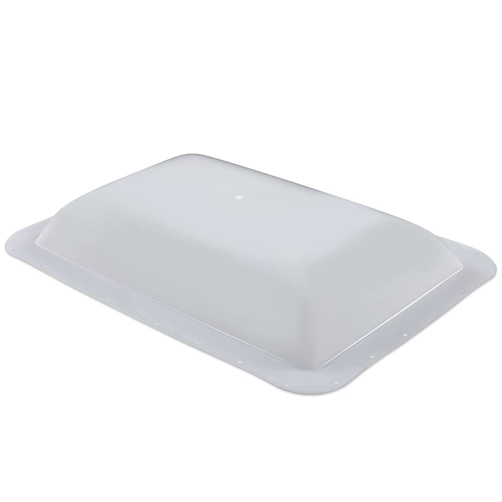 PIT66 Skylight Cover for RV Camper & Food Truck, 14in x 22in, White, Compatible with RV Camper