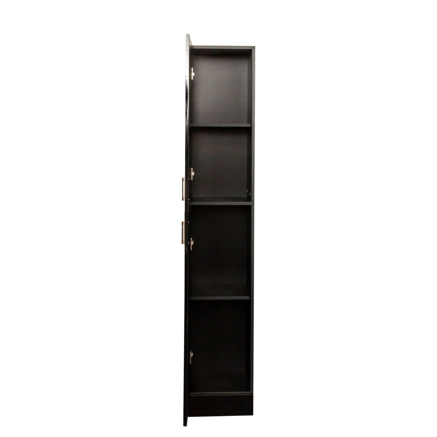 FRITHJILL 74.8" Tall 2-Door Accent Narrow Cabinet, Freestanding Linen Cabinet for Bathroom, Living Room, Kitchen