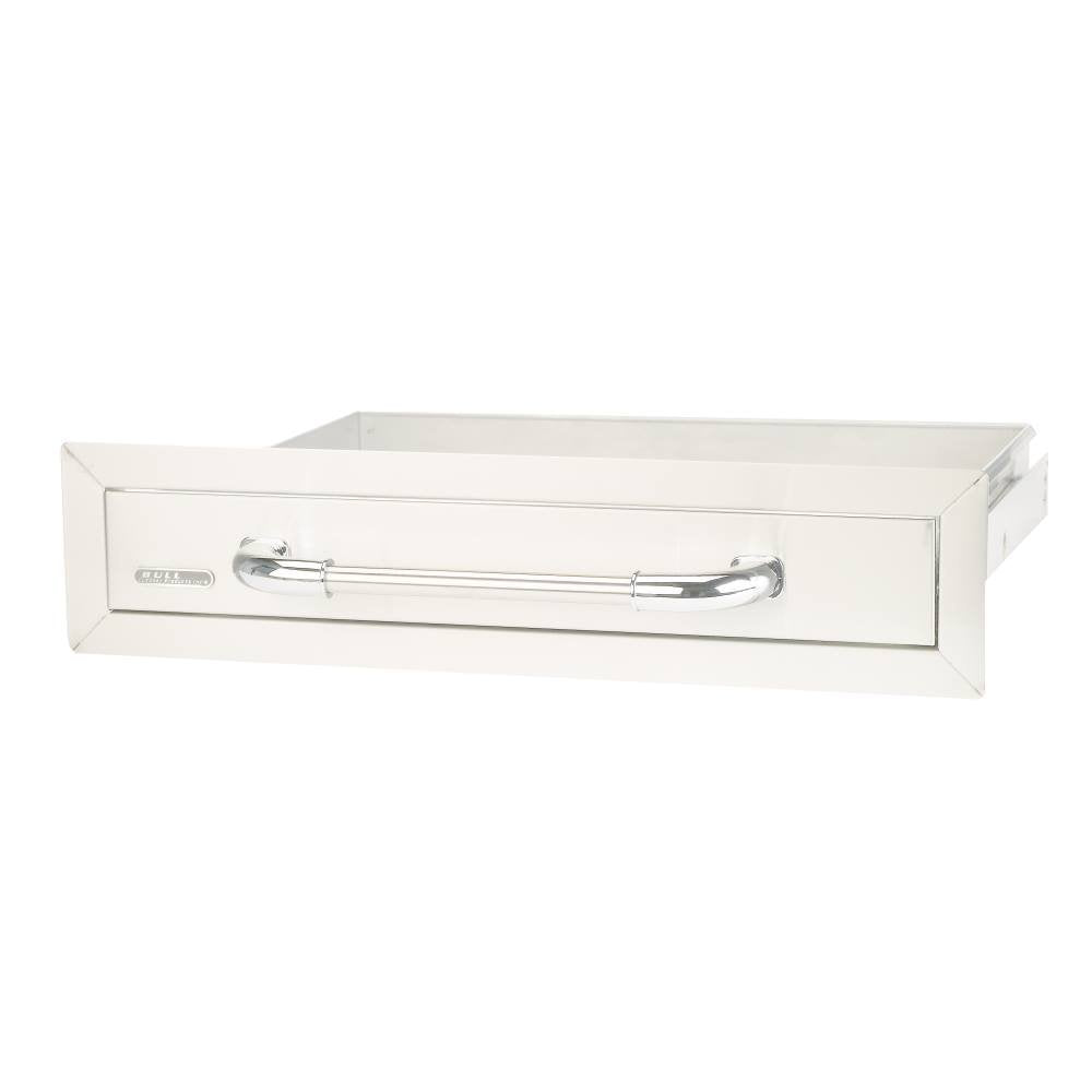 Bull Outdoor Products 09970 Single Drawer, Stainless Steel silver