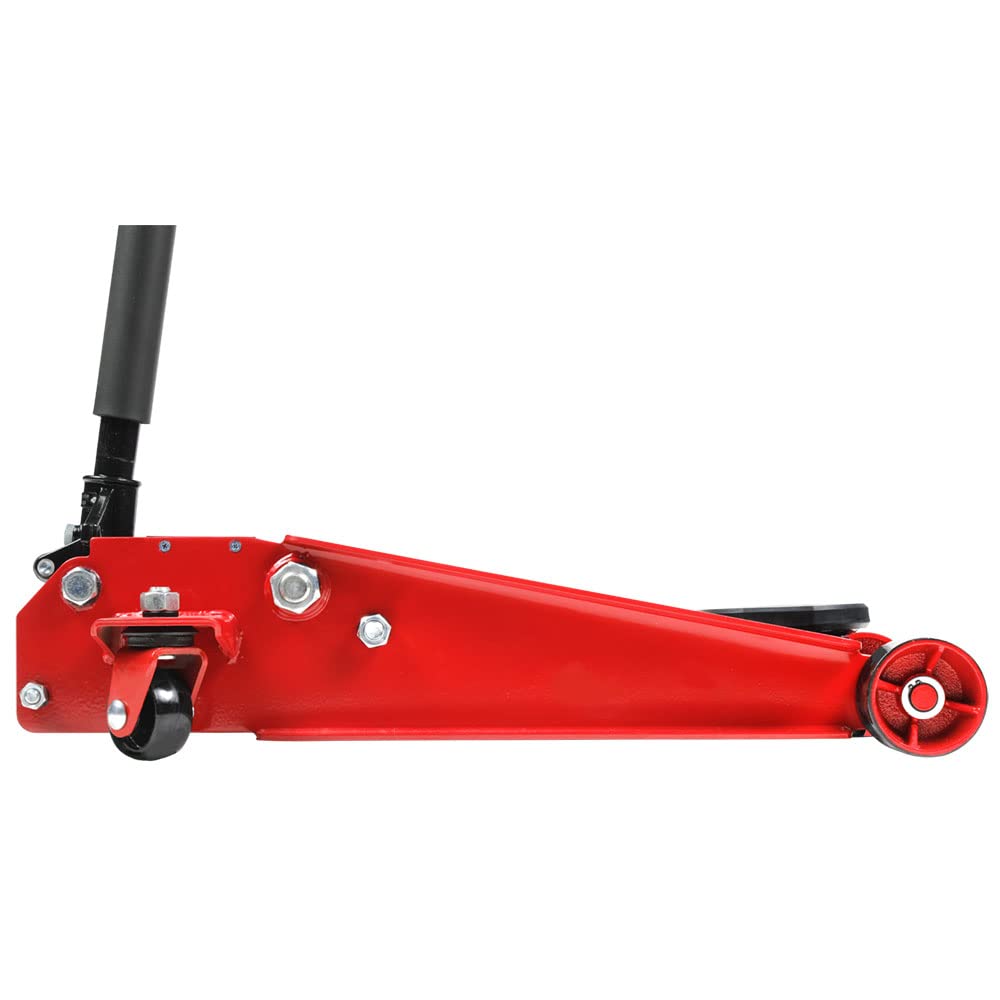 AFF 3.5 Ton Professional Floor Jack - Heavy Duty, Dual Pump - Low Profile Hydraulic Car Jack