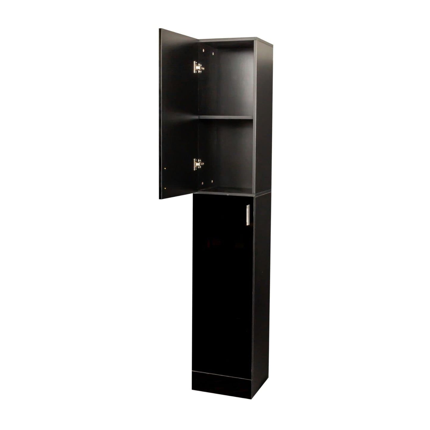 FRITHJILL 74.8" Tall 2-Door Accent Narrow Cabinet, Freestanding Linen Cabinet for Bathroom, Living Room, Kitchen