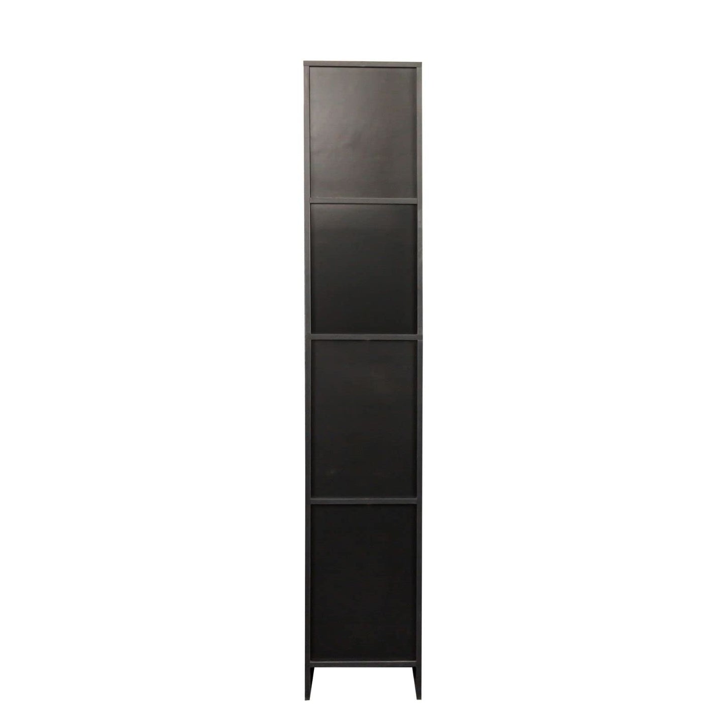 FRITHJILL 74.8" Tall 2-Door Accent Narrow Cabinet, Freestanding Linen Cabinet for Bathroom, Living Room, Kitchen