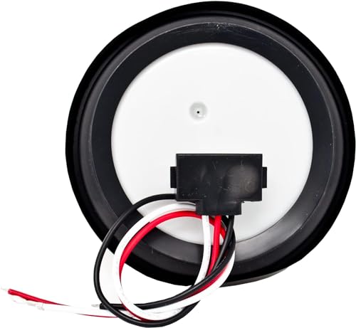 All Star Truck Parts 40 LED Amber Round Tail Lights, 4in Size, Waterproof, Rubber Grommet, 12V for Trucks Trailers RV Boat
