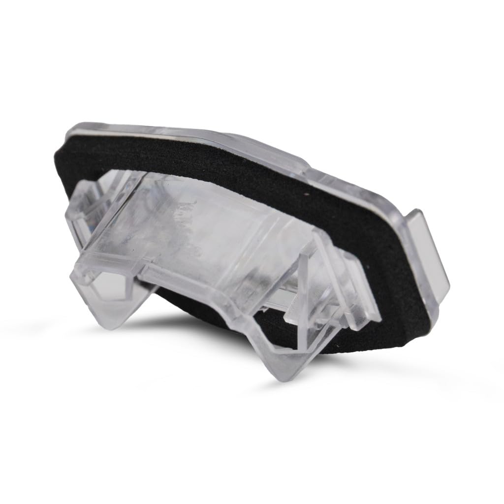 KarParts360 License Plate Light for Honda Accord/Civic 2008-2017, Black, Driver/Passenger Side, Single Piece