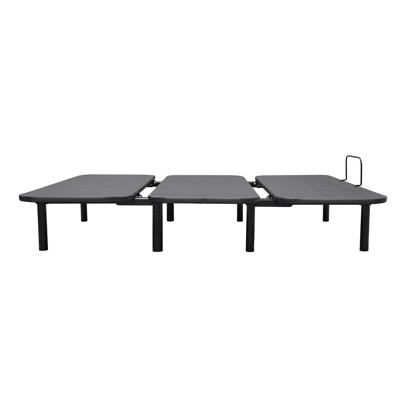 Quest ComfortFlex Adjustable Bed - Head and Foot Articulation, Zero-G Position, Wireless Remote, Easy Assembly - Multiple (King)