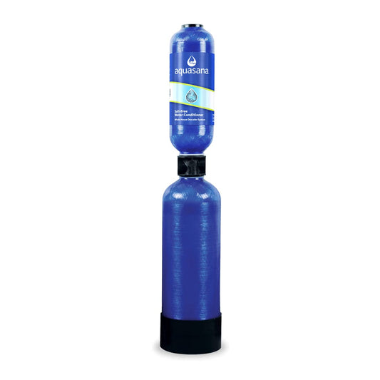 Aquasana Rhino Salt-Free Conditioner Replacement Tank - 46" Height - No Salt Descaler - 1,000,000 Gallons - WH-SFWC-SR, Blue