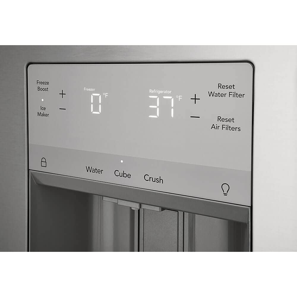 Frigidaire FRFC2323A 36 Inch Wide 22.6 Cu. Ft. French Door Refrigerator with External Ice and Water Dispenser - Stainless Steel