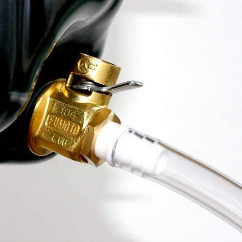 Fumoto F133S Large Body FUMOTO? Valve with Short Nipple and LC-10 Clip, 12mm-1.25, Gold, 1.21 Cubic Inches