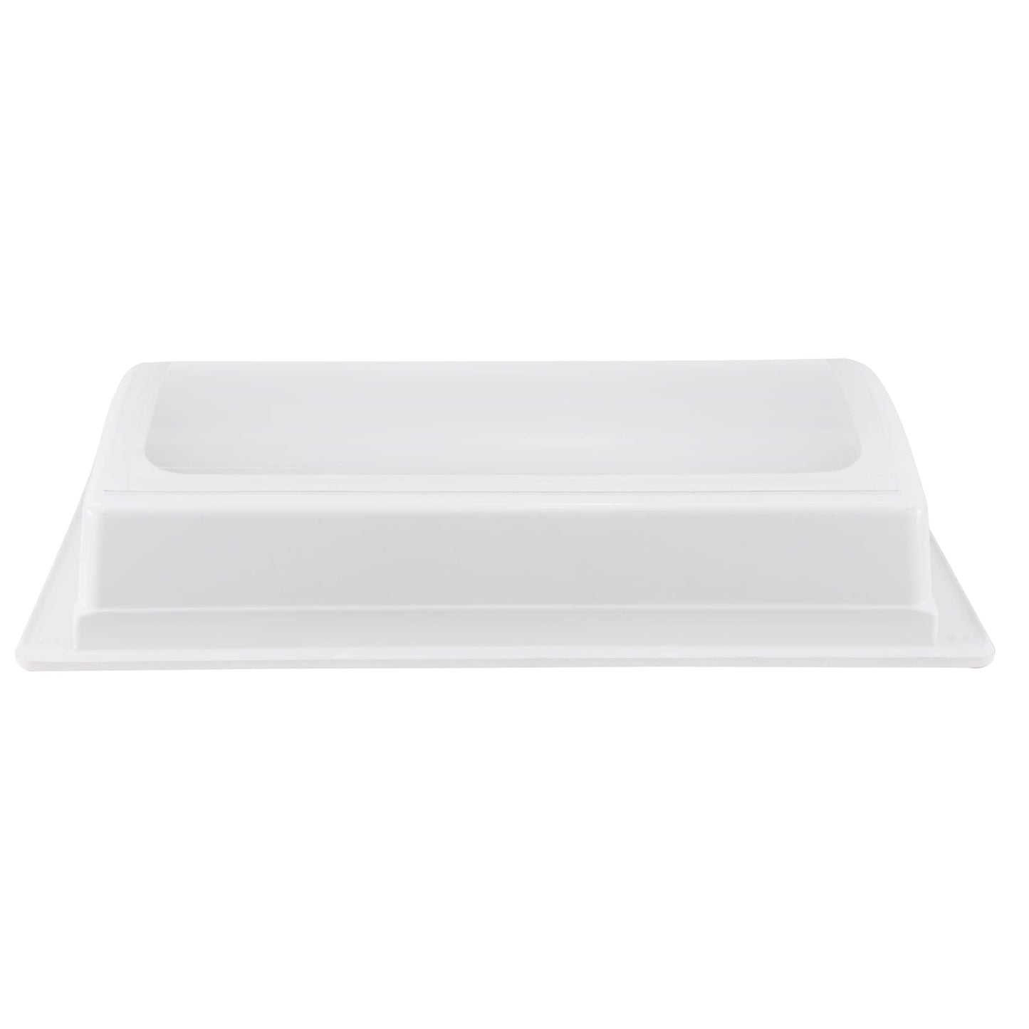 RecPro RV Skylight Inner Dome, Clear Window, 14in x 22in, Model RP-5053, White