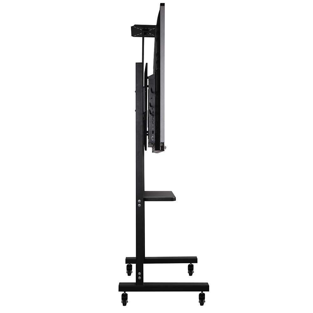 Soulaca 55 inches Education Smart Interactive Electronic Whiteboard for Class School Teacher Teaching Smart White Board Android WiFi with Rolling Stand