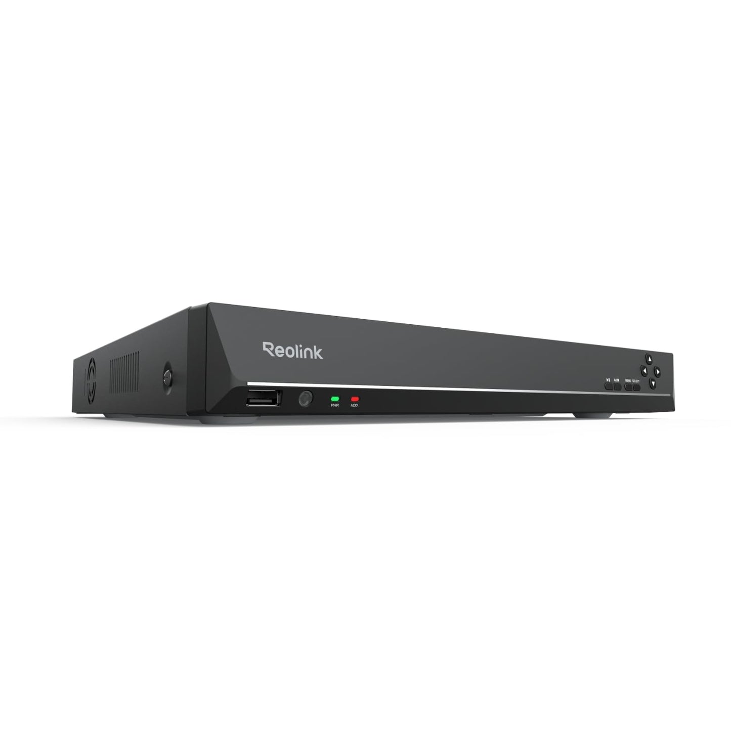 REOLINK 36CH Network Video Recorder for Home Security Camera System, No PoE Port, Requires Reolink PoE Switch, Integrated O/I Alarm System, Up to 48TB Storage, No HDD Included, RLN36