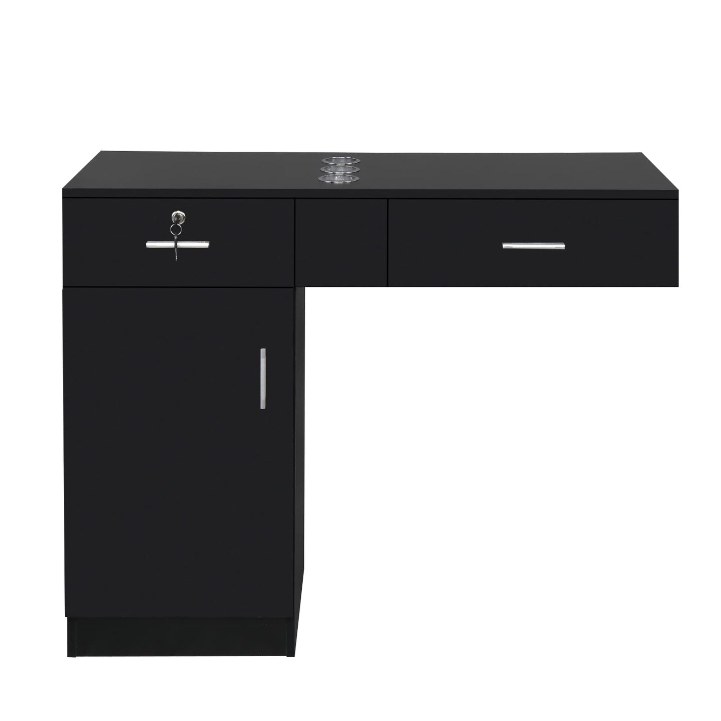Wall Mount Salon Hair Styling Beauty Spa Equipment Wall Mount Salon Station Hair Styling, Barber Salon Stations Storage Cabinet, Beauty Spa Equipment professional Salon Wall Mounted shelf station
