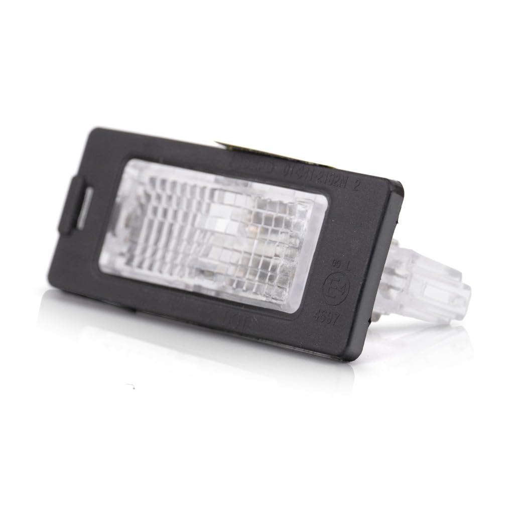 KarParts360 License Light Assembly for VW Jetta 2011-2013, Driver OR Passenger Side, Model CLX-M0-341-2102N-AC-CL360A50