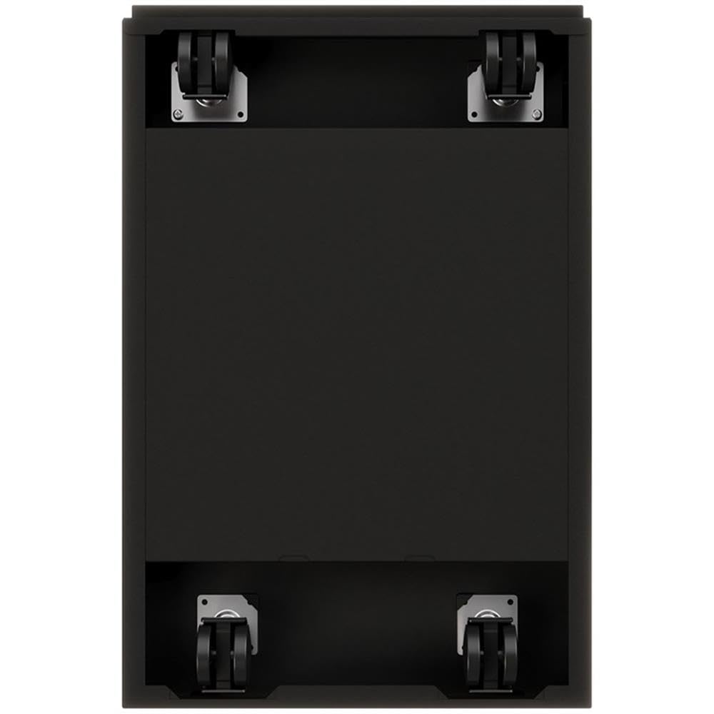 Pemberly Row 2 Drawers 20" Deep Mobile File Cabinet Lockable Pre-Assembled Stationary Letter Size for Home, Office