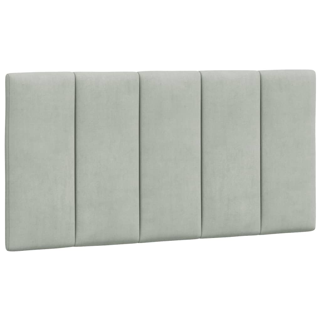 FUDUGEHMIOFWFJJ Adjustable Bed,Queen Size Bed,Bases de Camas Queen,Bed Frame Without Mattress Light Gray 39.4"x74.8" VelvetSuitable for Bedroom, Office, Balcony
