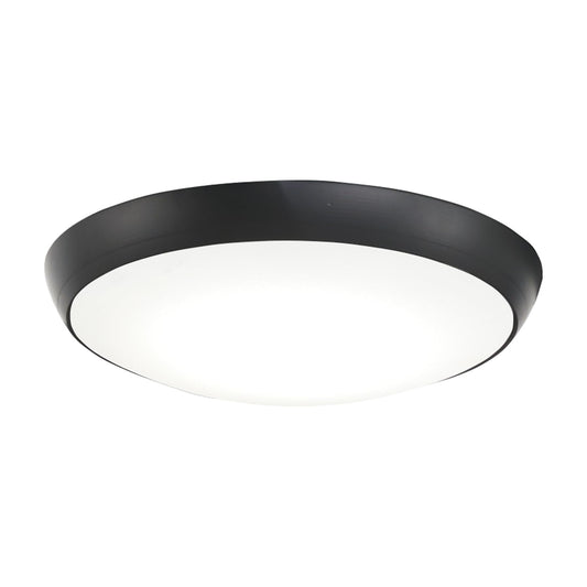 MINKA-AIRE Outdoor Light Kit for Flush Fans, Optional Size, Copper Material, Coal Black, Model K9873L-CL