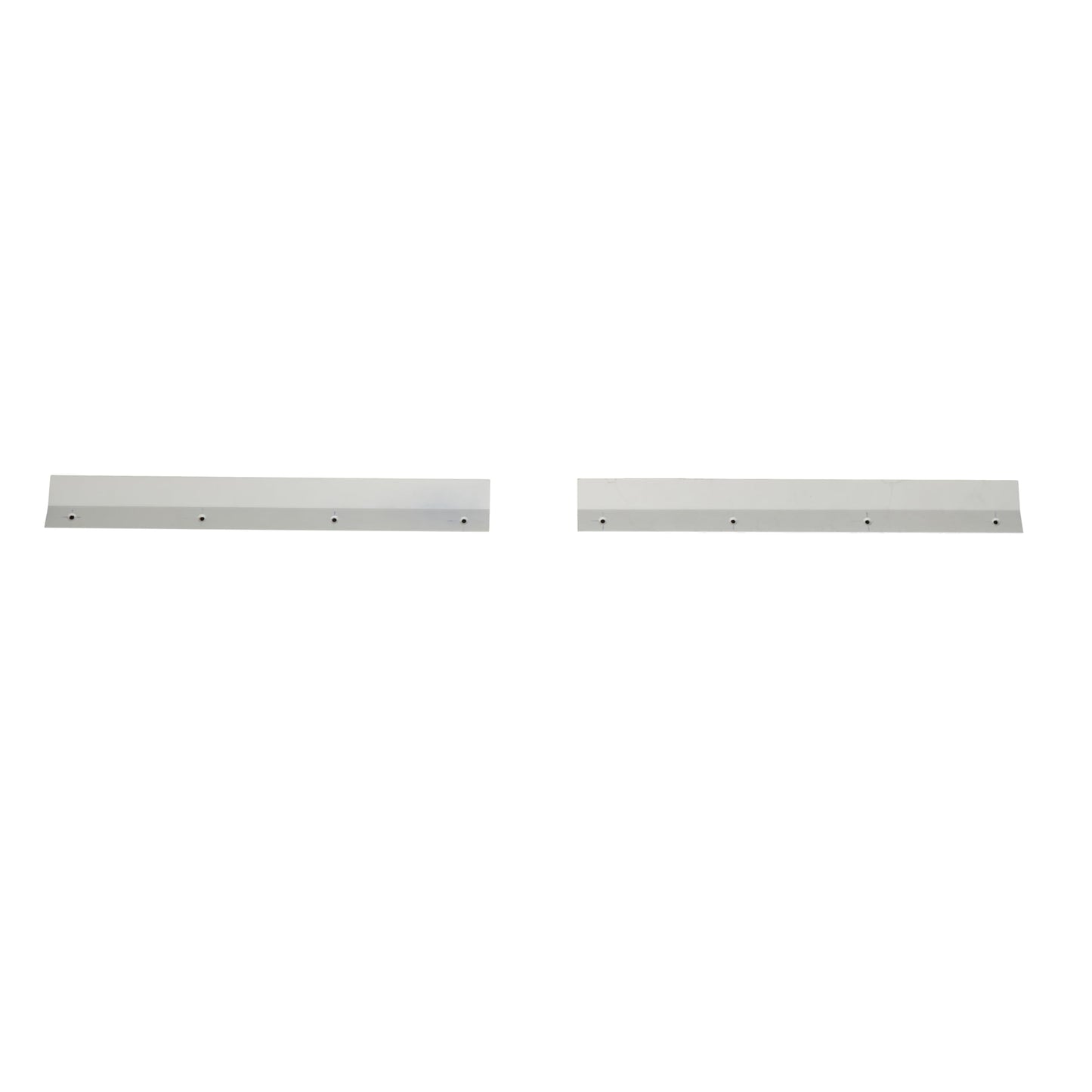 Deco 79 Wooden Floral Room Wall Shelf Floating Shelf with Brown Distressing, Display Shelf 72" x 8" x 10", White