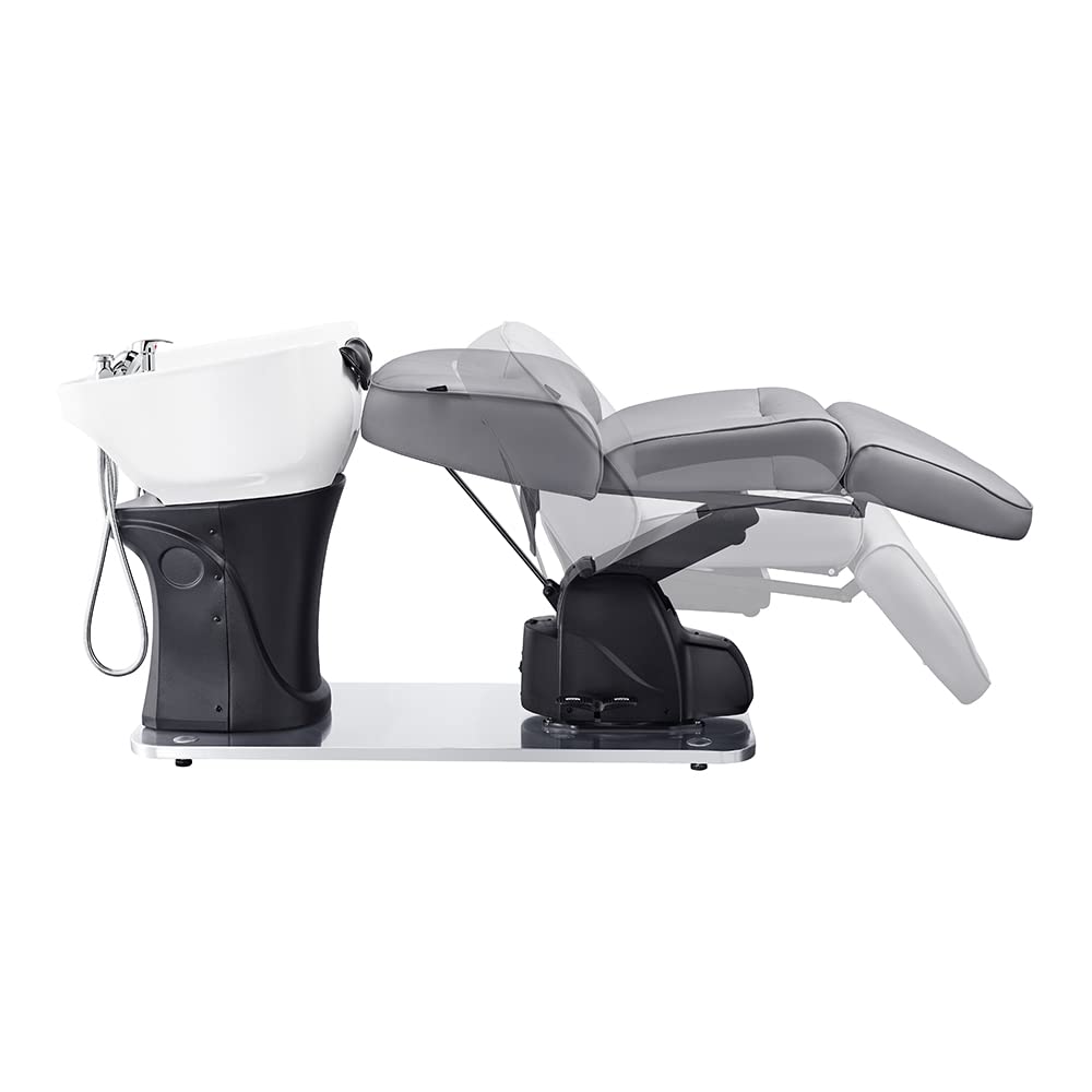 Dir Salon Shampoo Unit Full Recline Shampoo Station for Scalp Treatment Hair Treatment Shampoo Backwash Station Maximus