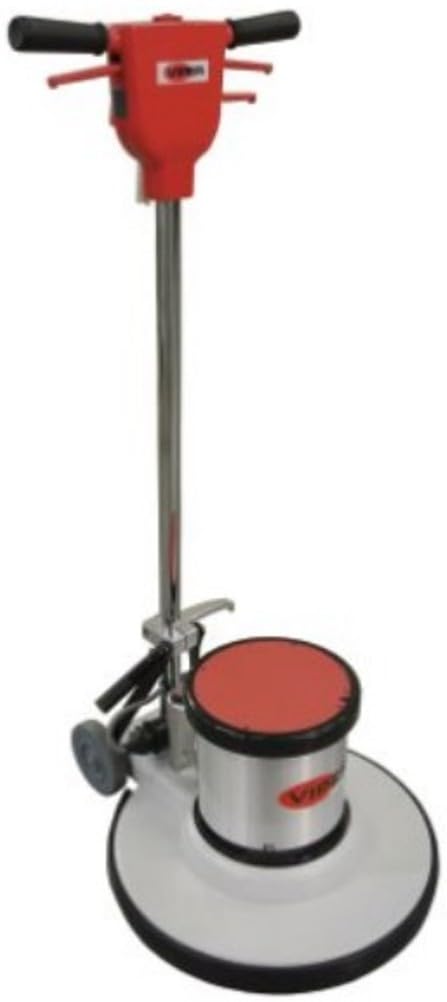 Viper Cleaning Equipment VN20DS Venom Series Dual Speed Buffer, 20" Deck Size, 185 RPM Low Speed, 330 RPM High Speed, 50' Power Cable, 110V, 1.5 hp
