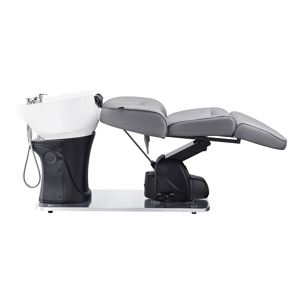 Dir Salon Shampoo Unit Full Recline Shampoo Station for Scalp Treatment Hair Treatment Shampoo Backwash Station Maximus