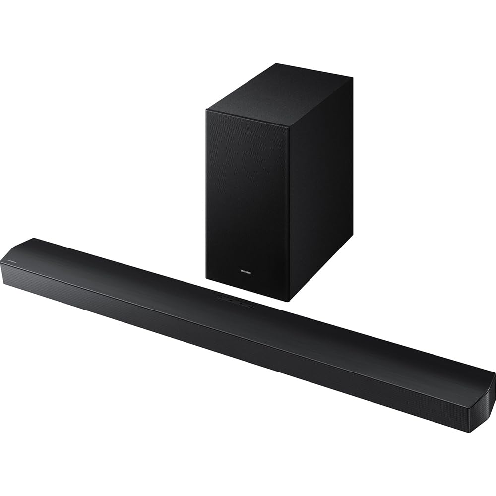 Samsung B-Series Soundbar HW-B750F 5.1 ch Subwoofer (2025) Bundle with SWA-9250S Wireless Rear Speakers, 2X 4K HDMI Cable and Deco Gear Complete Home Theater Beginner's Guidebook