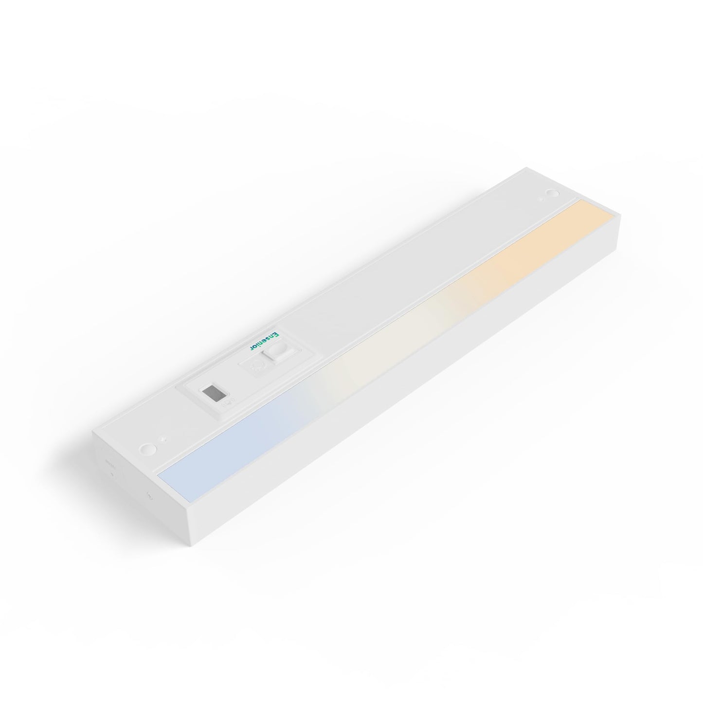 Ensenior 12 Inch LED Under Cabinet Lighting, Dimmable, Wave Motion Sensor, Aluminum, 120V, 8W, 500LM, Hardwired or Plug-in, 1