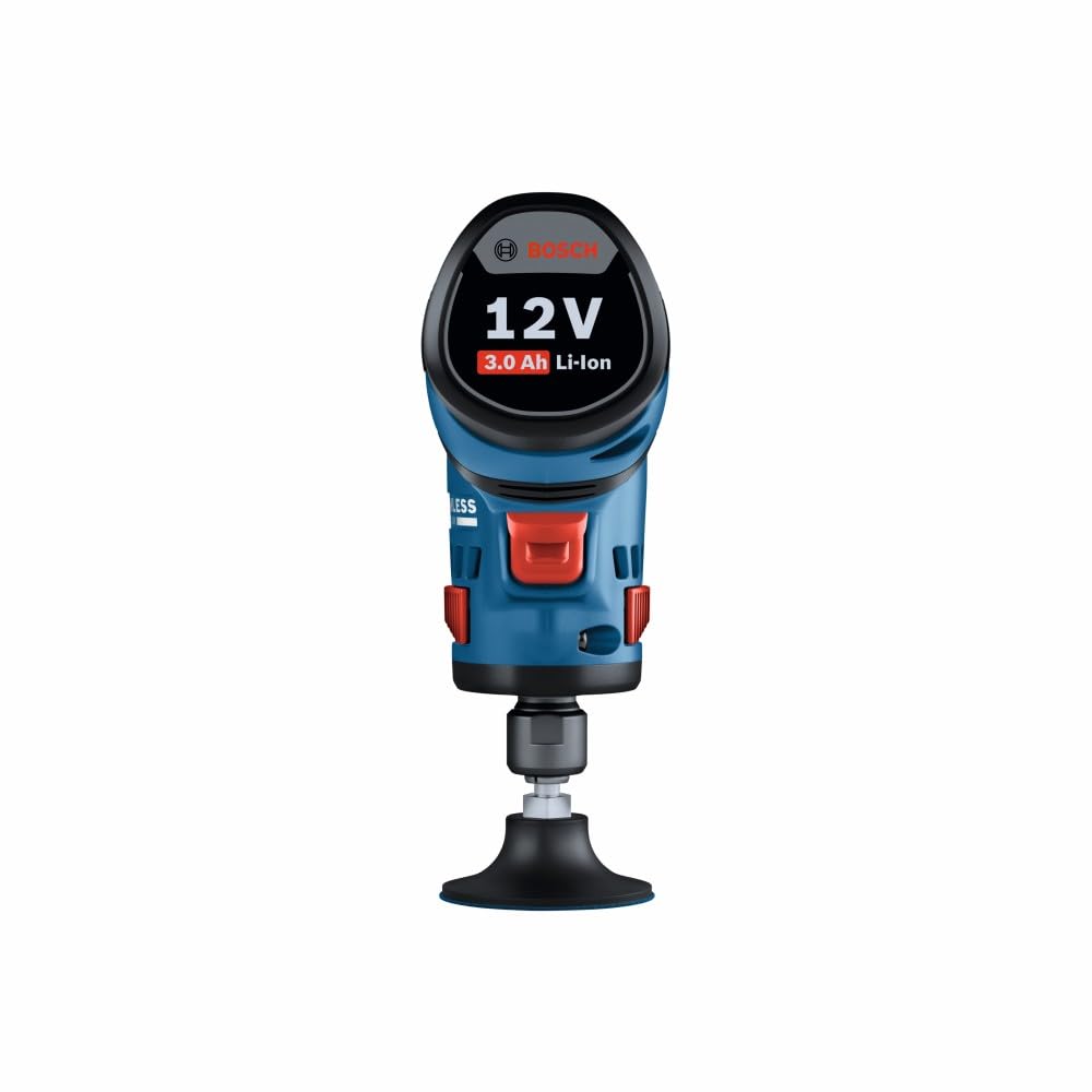 Bosch GWG12V-20SB23 12V Max Brushless 1/4 In. Right Angle Die Grinder Kit with (2) 3 Ah Batteries