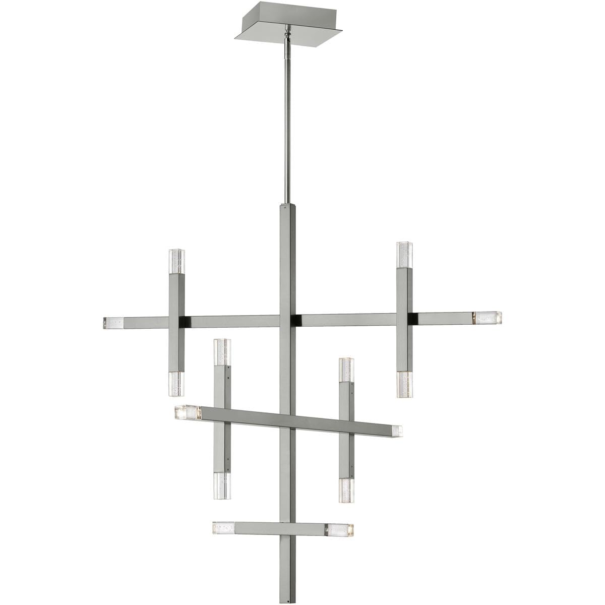 Dainolite Francesca Chandelier 14-Light 42W Polished Chrome FCS-3656C-PC Silver