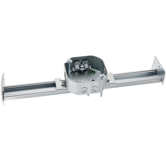 Therwen Adjustable Fan Electrical Box Brace, 14.2 Inches, Model GFA-Therwen-2308, for Ceiling Fans & Light Fixtures