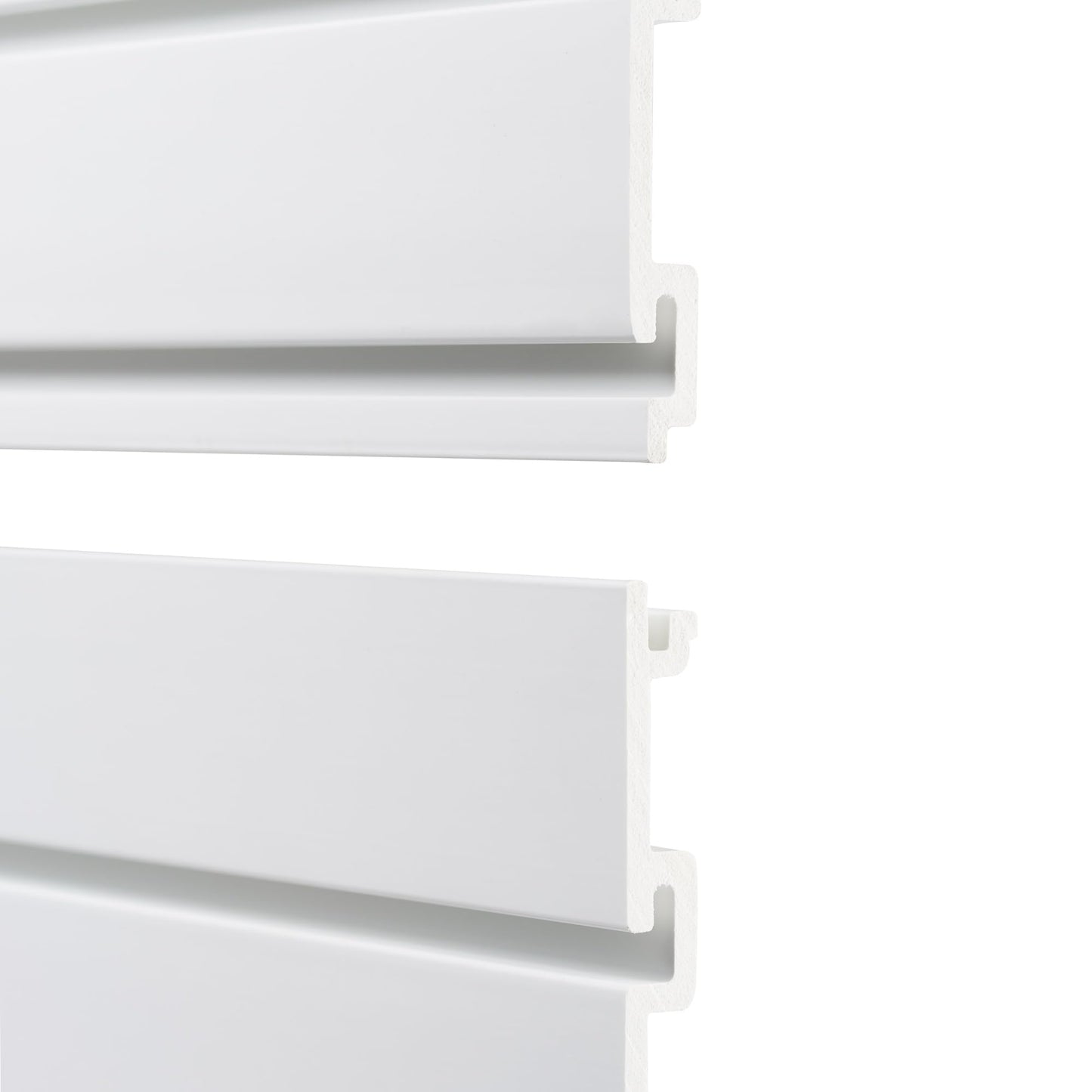 TRINITY 48 Sq Ft Modular Slatwall Panels Kit, Garage Organization and Storage System, Includes 24 Garage Organizer Accessories, 3600 lb Total Capacity, White PVC, Stud Mount Hardware Included